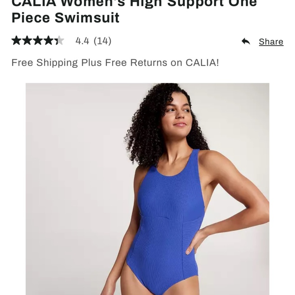 NWT Caila Ribbed One Piece